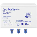 Pro-Cup Junior, polírozó, puha, világoskék, Screw-Type, 30 darab