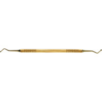 TiN Komposite Kugelstopfer - 1 db, Ø 2,0 / 2,5 mm, 17 cm, Achtkant Griff - 4086-102