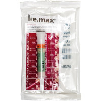 IPS e.max (Press) (Low Translucency) (Bleach) (3), Kerámia-Pellet (Préskerámia), Üvegkerámia, 6 g, 3x1 darab