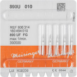 Diamanten 890, gyémántcsiszoló, fehér, ISO 010, FG, 5 darab