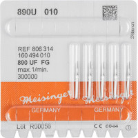Diamanten 890, gyémántcsiszoló, fehér, ISO 010, FG, 5 darab