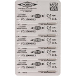 Diamant FG 290, gyémántcsiszoló, fekete, ISO 012, 5 darab Diamant FG 290, gyémántcsiszoló, fekete, ISO 012, 5 darab