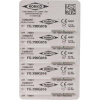 Diamant FG 290, gyémántcsiszoló, zöld, ISO 016, 5 darab Diamant FG 290, gyémántcsiszoló, zöld, ISO 016, 5 darab