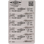 Diamant FG 297, gyémántcsiszoló, ISO 025, 5 darab Diamant FG 297, gyémántcsiszoló, ISO 025, 5 darab