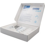 Omni (Whitesmile), Fehérítoszer, fecskendők, magas viszkozitású, nehezen folyó, Karbamidperoxid: 10%, 3 ml, 3x1 darab