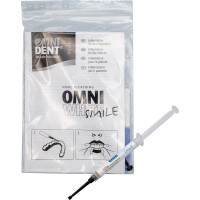 Omni (Whitesmile), Fehérítoszer, fecskendő, magas viszkozitású, nehezen folyó, Karbamidperoxid: 10%, 3 ml, 1 darab