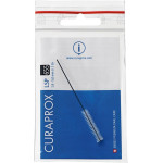 Curaprox LSP (Long Stem Plastified), Fogköztisztító kefe, közepes, fehér, 8 darab