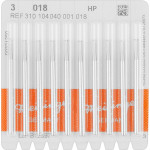 Stahlbohrer 3, acél-fúró, ISO 018, HP, 10 darab