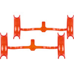 Isiflex Wangenexpander - 2 darabos csomag, piros-átlátszó, L, autoklávozható - W005