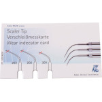 Scaler Tip Verschleißmesskarte - Stück für PIEZO Scaler