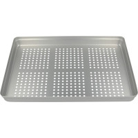 Norm-Tray Aluminium - 1 db, Deckel gelocht silber, 18 x 28 cm - 20630022