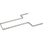 Norm-Tray Aluminium - 1 db, Instrumentenhalter für 11 Instrumente - 207002