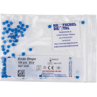 Endo Stops, 3,5 x 1 mm, bordó, 100 darab