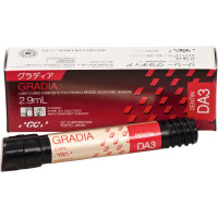 Gradia Lab (Dentin) (A3), Leplezőanyagok, fecskendő, 2,9 ml, 1 darab Gradia Lab (Dentin) (A3), Leplezőanyagok, fecskendő, 2,9 ml, 1 darab