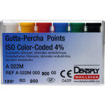 Guttapercha-csúcs (30 mm) (ISO 15-40), ISO 15-40, Guttapercha, 30 mm, 20x6 darab Guttapercha-csúcs (30 mm) (ISO 15-40), ISO 15-40, Guttapercha, 30 mm, 20x6 darab