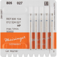 Diamanten 805, gyémántcsiszoló, kék, ISO 027, HP, 5 darab