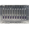 Dentsply Sirona (ISO 60), Idegtű, sterilizált, fekete, Nemesacél, 21 mm, 10 darab