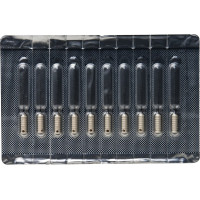 Dentsply Sirona (ISO 25), Idegtű, sterilizált, fehér, Nemesacél, 21 mm, 10 darab