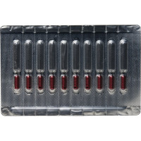 Dentsply Sirona (ISO 35), Idegtű, sterilizált, piros, Nemesacél, 21 mm, 10 darab