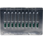 Dentsply Sirona (ISO 50), Idegtű, sterilizált, világoszöld, Nemesacél, 21 mm, 10 darab