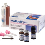 Mollosil Plus (Automix2), Alábélelo-anyag, biokompatibilis, hidegre keményedik, A-szilikon (VPS), 1 Csomag