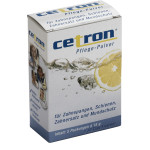 Cetron, Tisztítópor (Fogsorok), Zacskók, 5x15 g, +tartódoboz