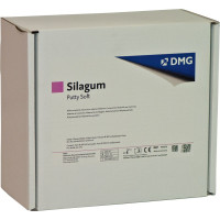 Silagum Putty - Vorteilspackung 4 x 262 ml Basispaste, 4 x 262 ml Katalysatorpaste, lágy - 909036