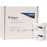 Silagum Putty - Vorteilspackung 4 x 262 ml Basispaste, 4 x 262 ml Katalysatorpaste, Standard - 909405