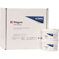 Silagum Putty - Vorteilspackung 4 x 262 ml Basispaste, 4 x 262 ml Katalysatorpaste, Standard - 909405