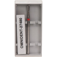 Omni (77), Labor frézer (Keresztfogazás), Kézidarab (HP, Ø 2,35 mm, ISO 104, 44,5 mm) ISO 23 finom, Keresztfogazás, Keményfém, 5 mm, 1 darab