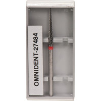 Omni (257), Labor frézer (Keresztfogazás), Kézidarab (HP, Ø 2,35 mm, ISO 104, 44,5 mm) ISO 23 finom, Keresztfogazás, Keményfém, 1 darab