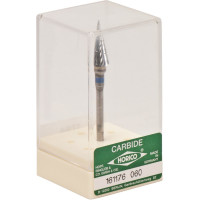 Labor frézer (Q-fogazás) (257), Kézidarab (HP, Ø 2,35 mm, ISO 104, 44,5 mm) ISO 60 közepes, Keresztvágatú fogazás (ISO 137), Keményfém, 14 mm, 1 darab