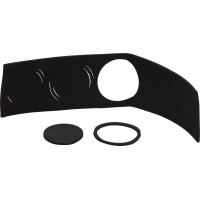 Moosgummidichtring - Satz 5 Stück schwarz,11g