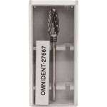 Omni (251), Labor frézer (Keresztfogazás), Kézidarab (HP, Ø 2,35 mm, ISO 104, 44,5 mm) ISO 60 C-M (durva - közepes), Keresztfogazás, Keményfém, 1 darab