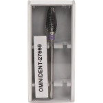 Omni (251), Frézer, Kézidarab (HP, Ø 2,35 mm, ISO 104, 44,5 mm) ISO 60 szuperfinom, Spirális fogazás, Keményfém, 14,2 mm, 1 darab