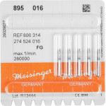 Diamanten 895, gyémántcsiszoló, kék, ISO 016, FG, 5 darab Diamanten 895, gyémántcsiszoló, kék, ISO 016, FG, 5 darab