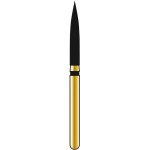 DIATECH Diamanten G863 - Packung 5 Stück blau mittel (M), FG, Figur 250 Flamme, 10 mm, ISO 016 - 60032480