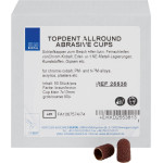 Allround Abrasive Cup (small) (13 x 7 mm ¦ 80 µm), Csiszolókő, durva, kerek, 50 darab