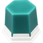 Geo Classic, Modellviasz, Blokk, átlátszó, menta, 75 g, 1 darab
