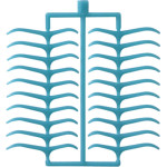 GEO Klammerprofile, 10-es csomag, Molarenklammern