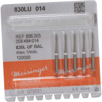 Diamanten 830L, gyémántcsiszoló, fehér, ISO 014, RAL, 5 darab