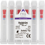 Hedström reszelő, flexibilis, SMG, 25 mm ISO 025, 6 darab