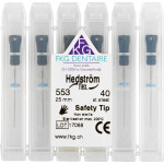 Hedström reszelő, flexibilis, SMG, 25 mm ISO 040, 6 darab