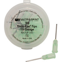 Endo-Eze™ Tips - 20 darabos csomag, 18ga, L. 19 mm, Ø 1,25 mm - 345 Endo-Eze™ Tips - 20 darabos csomag, 18ga, L. 19 mm, Ø 1,25 mm - 345