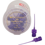 Capillary Tips - csomag 20 Tips lila, Spitze Ø 0,36 mm - 341