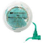 Micro Capillary™ Tips - 20 darabos csomag, zöld, Länge 5 mm, Ø 0,4 mm, abgebogen - 1120