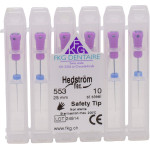 Hedström reszelő, flexibilis, SMG, 25 mm ISO 010, 6 darab