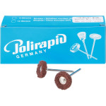 Miniaturbürste, polírozó korong/kefe, 1 lapos, 3M Scotch-BriteT durva, Ø 21 mm, 12 darab