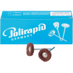 Miniaturbürste, polírozó korong/kefe, 1 lapos, 3M Scotch-BriteT durva, Ø 23 mm, 12 darab
