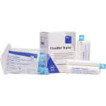 CronMix (K plus) (A2), Ideiglenes korona-, hídanyag, kartus, önkeményedő, Tartozékok: 20 Keverocsor, Kompozit, 50 ml, 2x1 darab